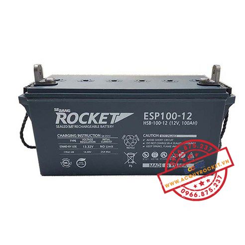 Ắc quy Năng lượng mặt trời Rocket ESP100-12 (12V-100Ah)