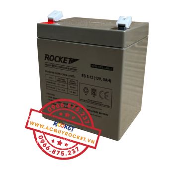 Ắc quy Viễn thông Rocket ES5-12 (12V-5AH)